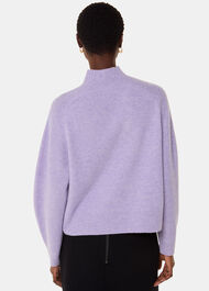 Wool Funnel Neck Knit