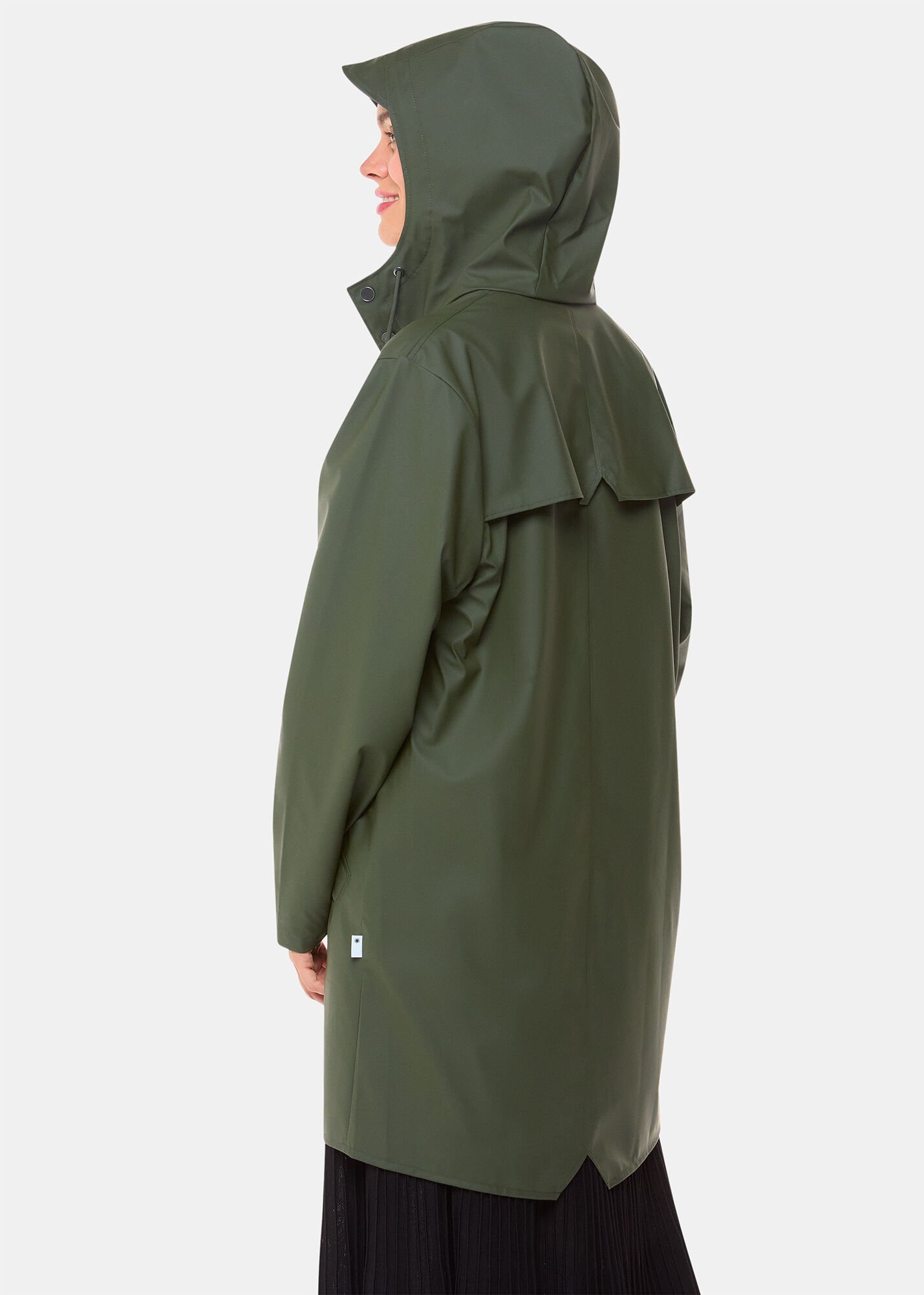 Rains long jacket parka shop