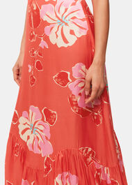 Hibiscus Print Raffa Dress