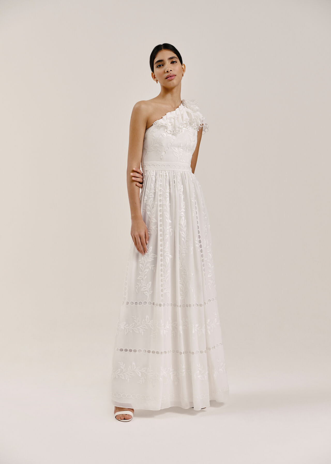 Adelaide Wedding Dress Ivory/Multi