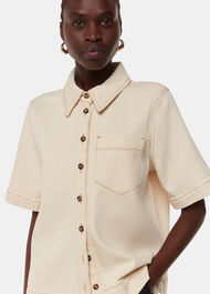 Jade Short Sleeve Denim Shirt