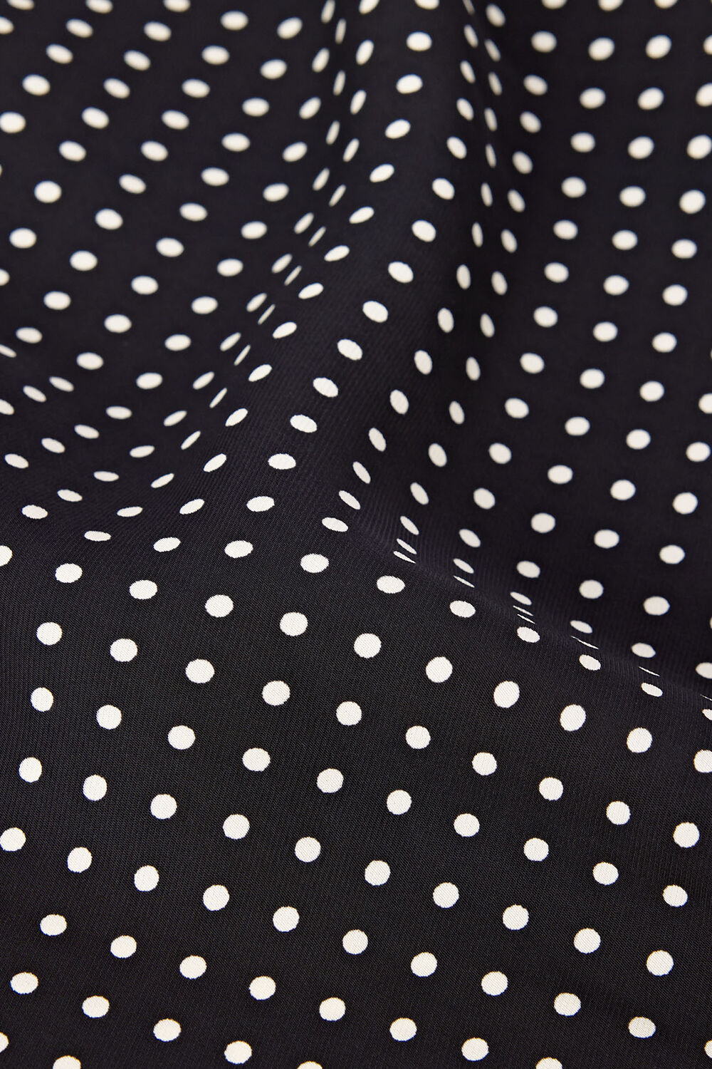 Petite Mini Spot Fit and Flare Skirt