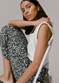 Abstract Smudge Trouser
