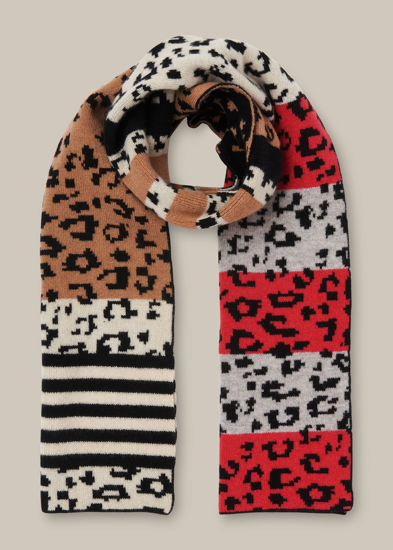 Green Thomas Animal Scarf