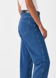 Stretch Barrel Leg Jean