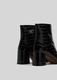 Rowan Croc Zip Front Boot