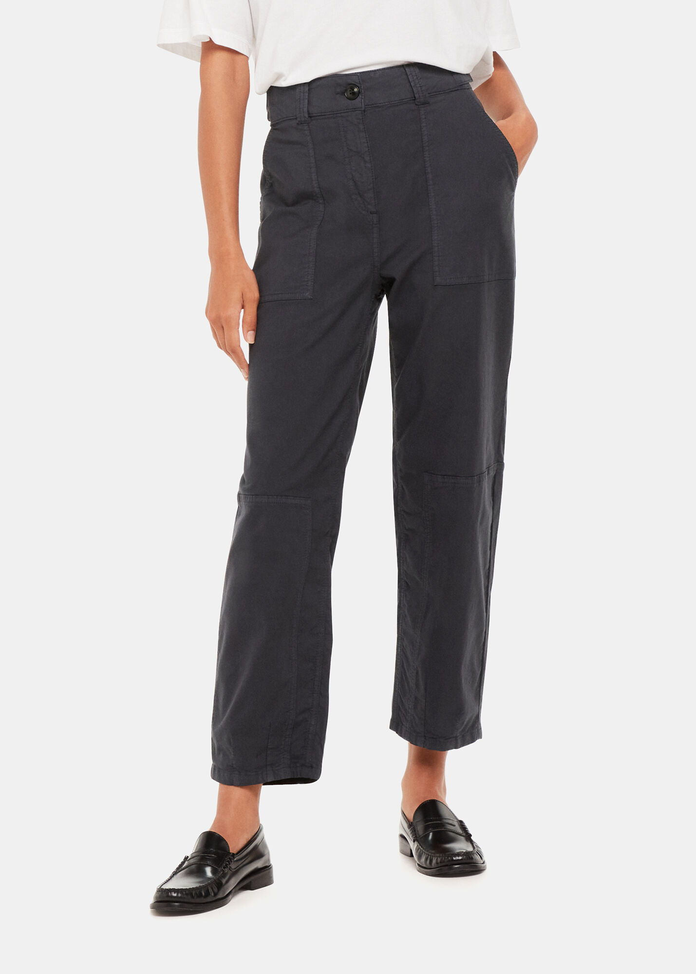 パンツ Alice check culottes Saharp culotte 15272 Greige | Samsøe Samsøe®