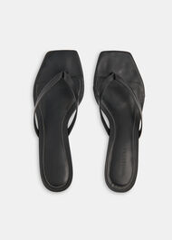 Toe Post Kitten Heel Mule