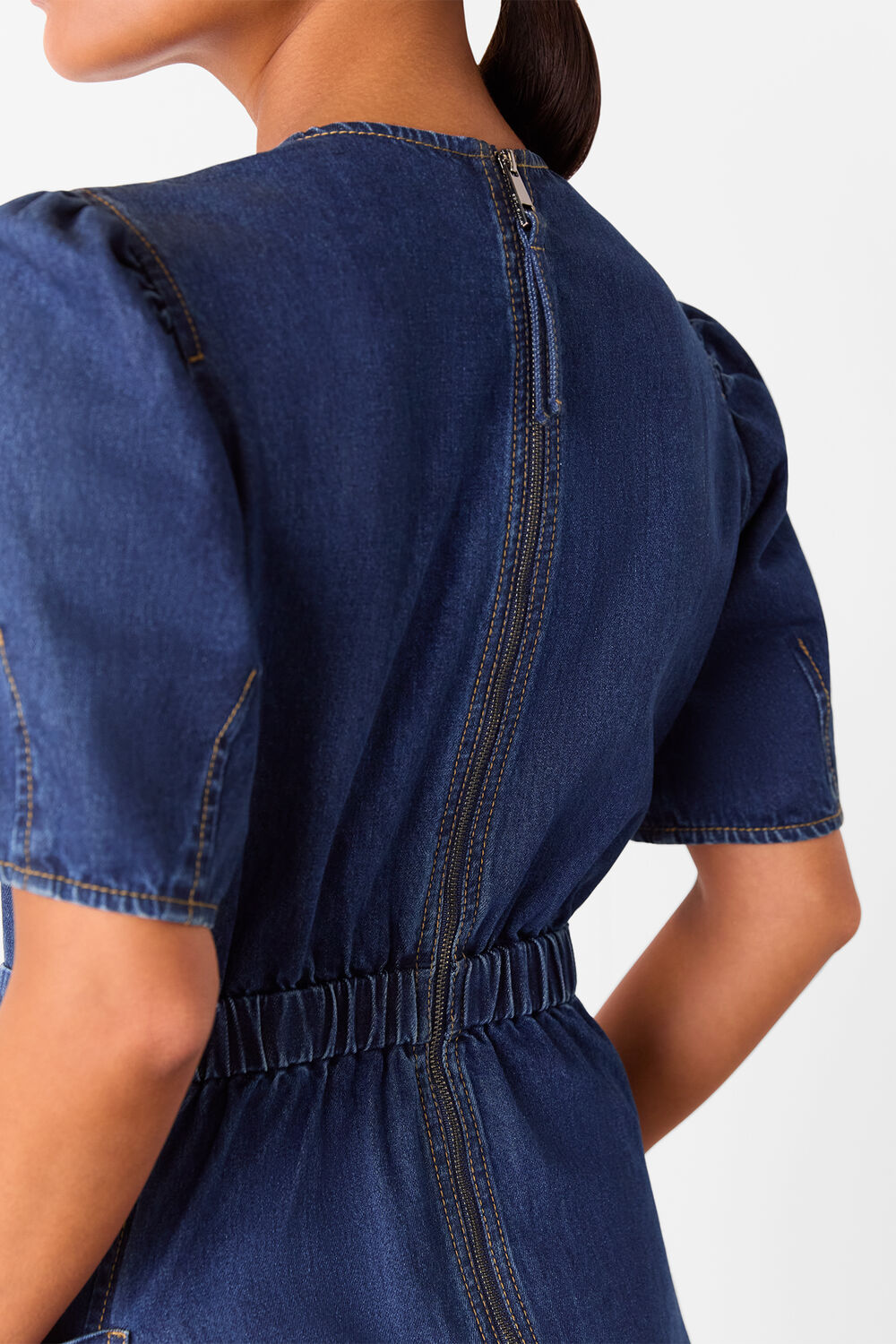 Petite Midi Short Sleeve Dress