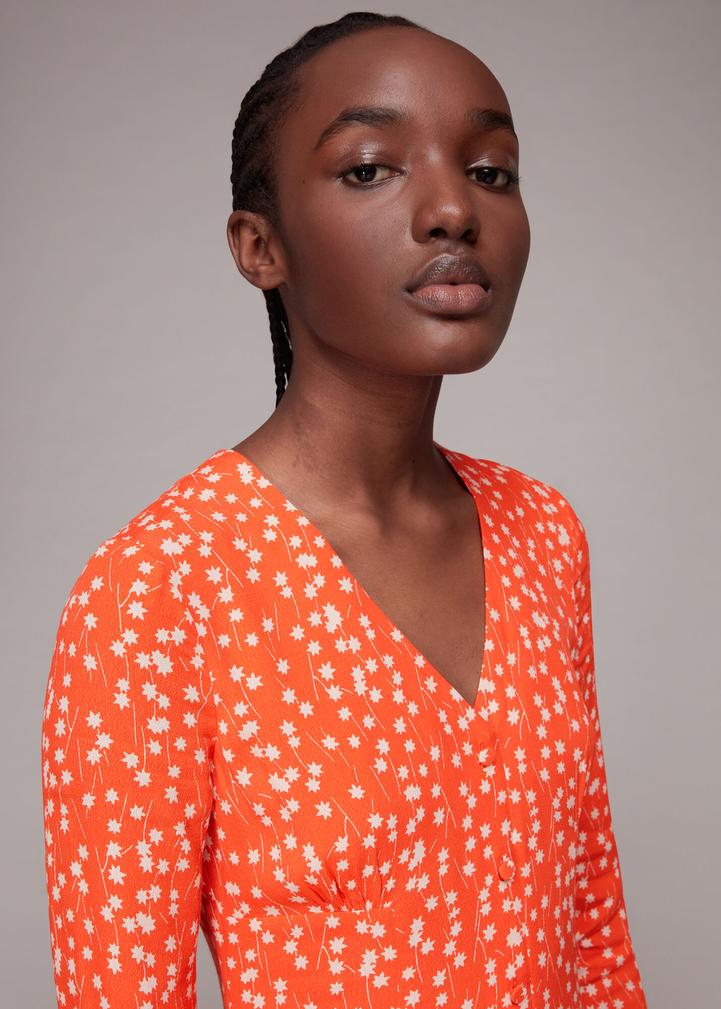Whistles star print dress online