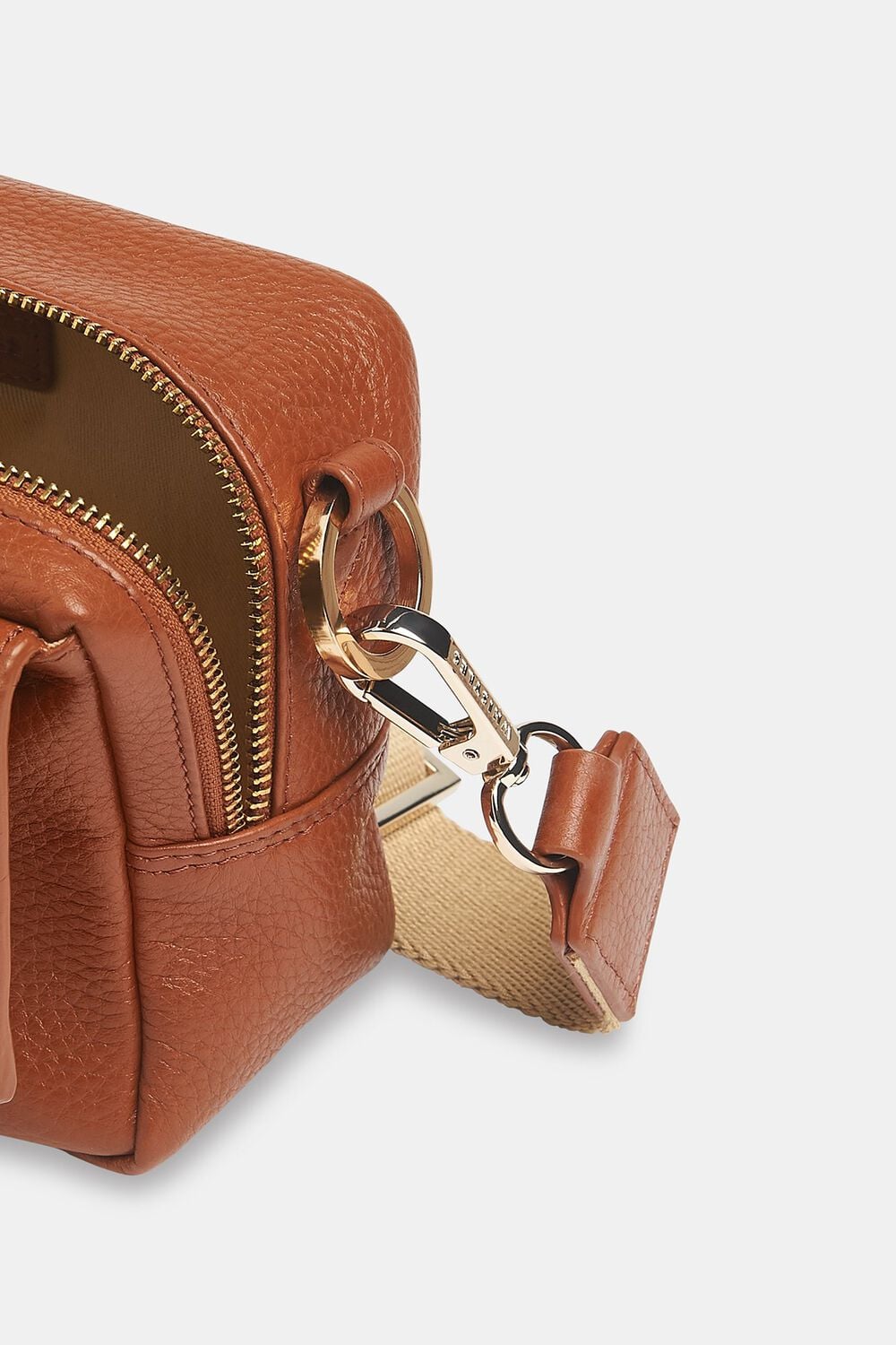 Tan Bibi Crossbody Bag