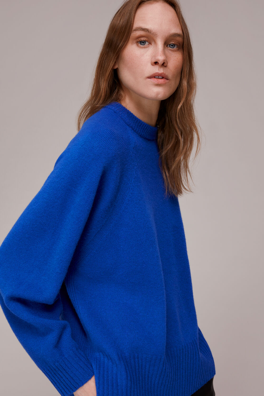 Boyfriend Crew Neck Knit