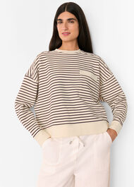 Stripe Sweat