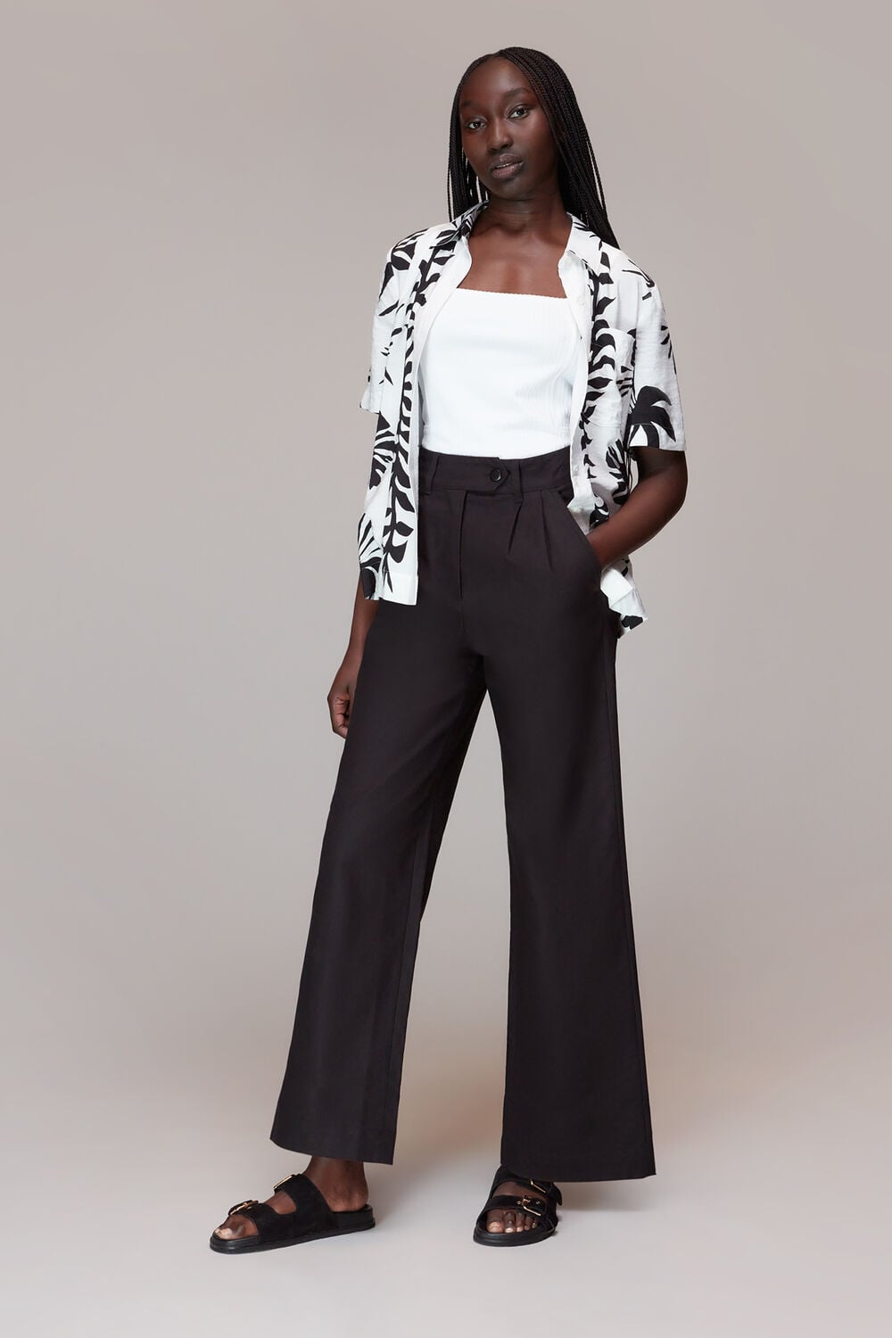 Square Neck Rib Tank
