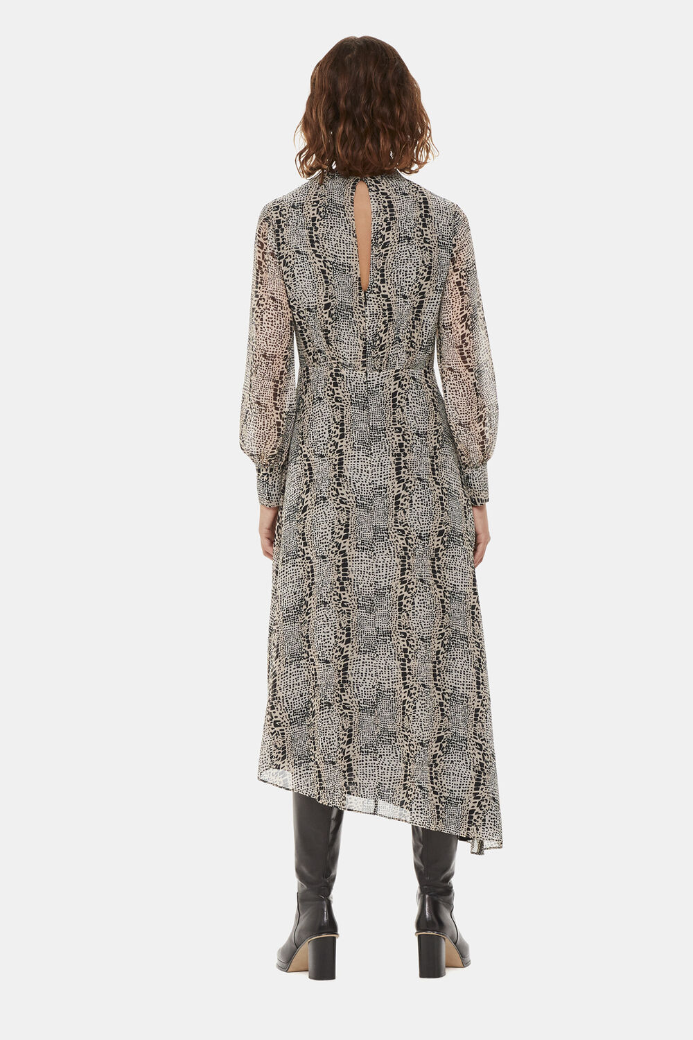 Optical Snake Meg Dress
