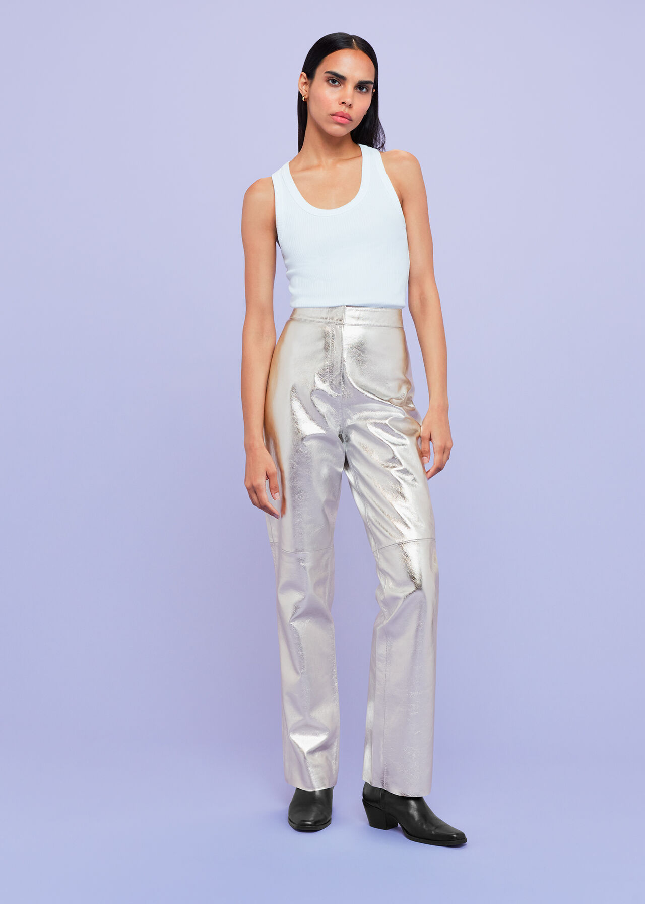 Cosmo Leather Trouser