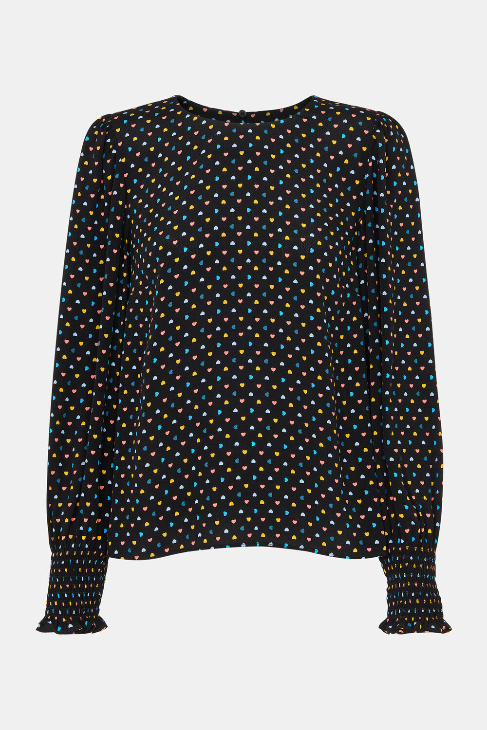 Scattered Hearts Blouse