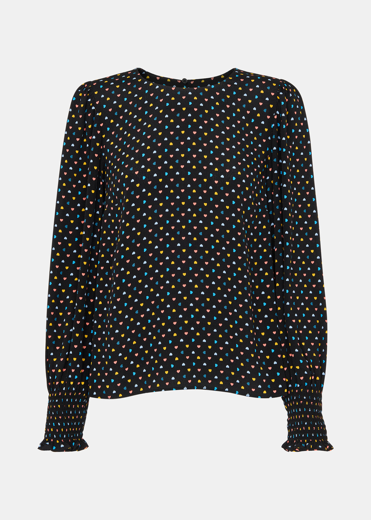Scattered Hearts Blouse