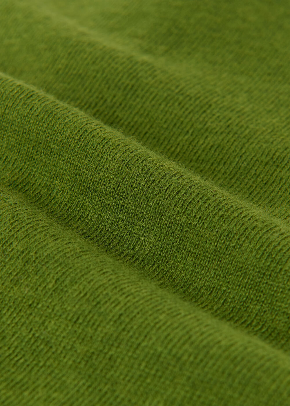 Fine Gauge Crew Neck Cardigan