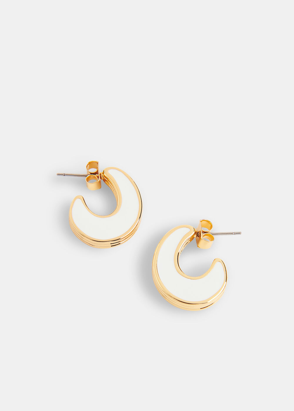 Double Enamel Earring
