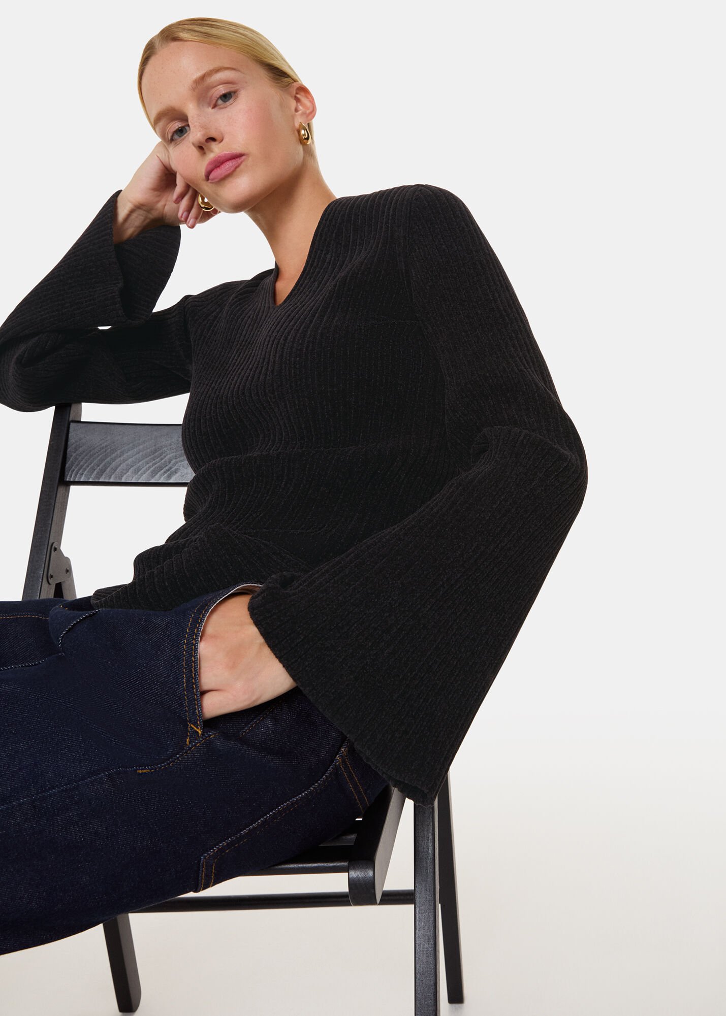 SILVIAN HEACH 売れ筋商品|||シルビアンヒーチ ニット&セーター アウター レディース Sweaters Black シルビアンヒーチ レディース ニット&セーター アウター