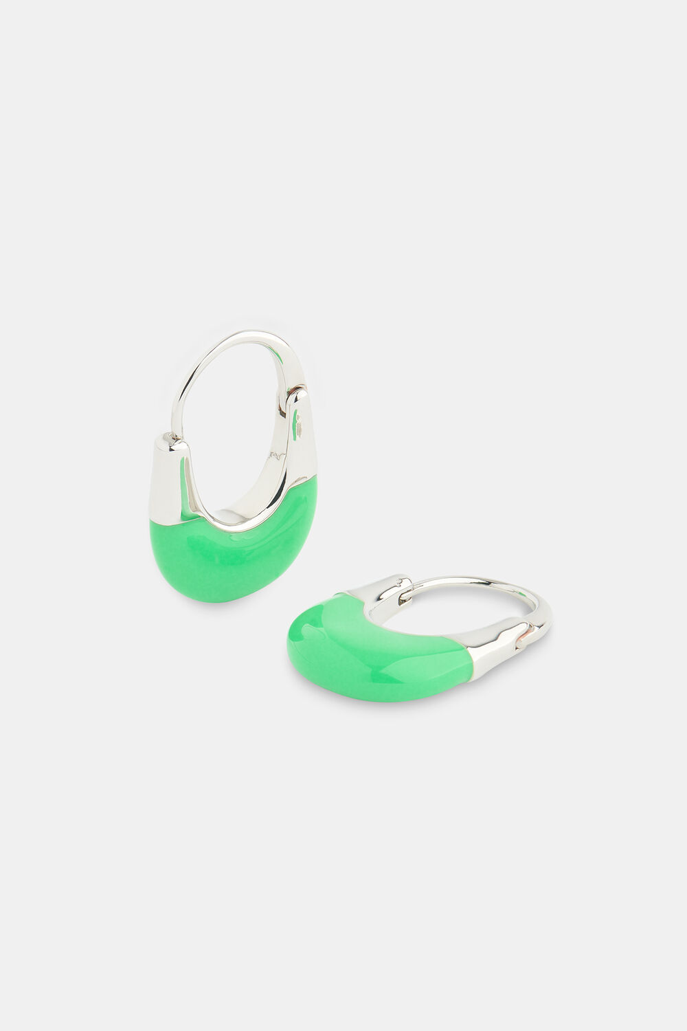 Enamel Oval Hoop
