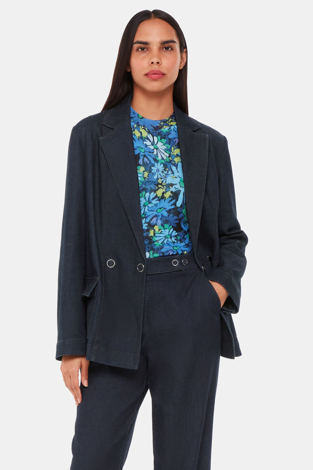 Joanna Denim Blazer