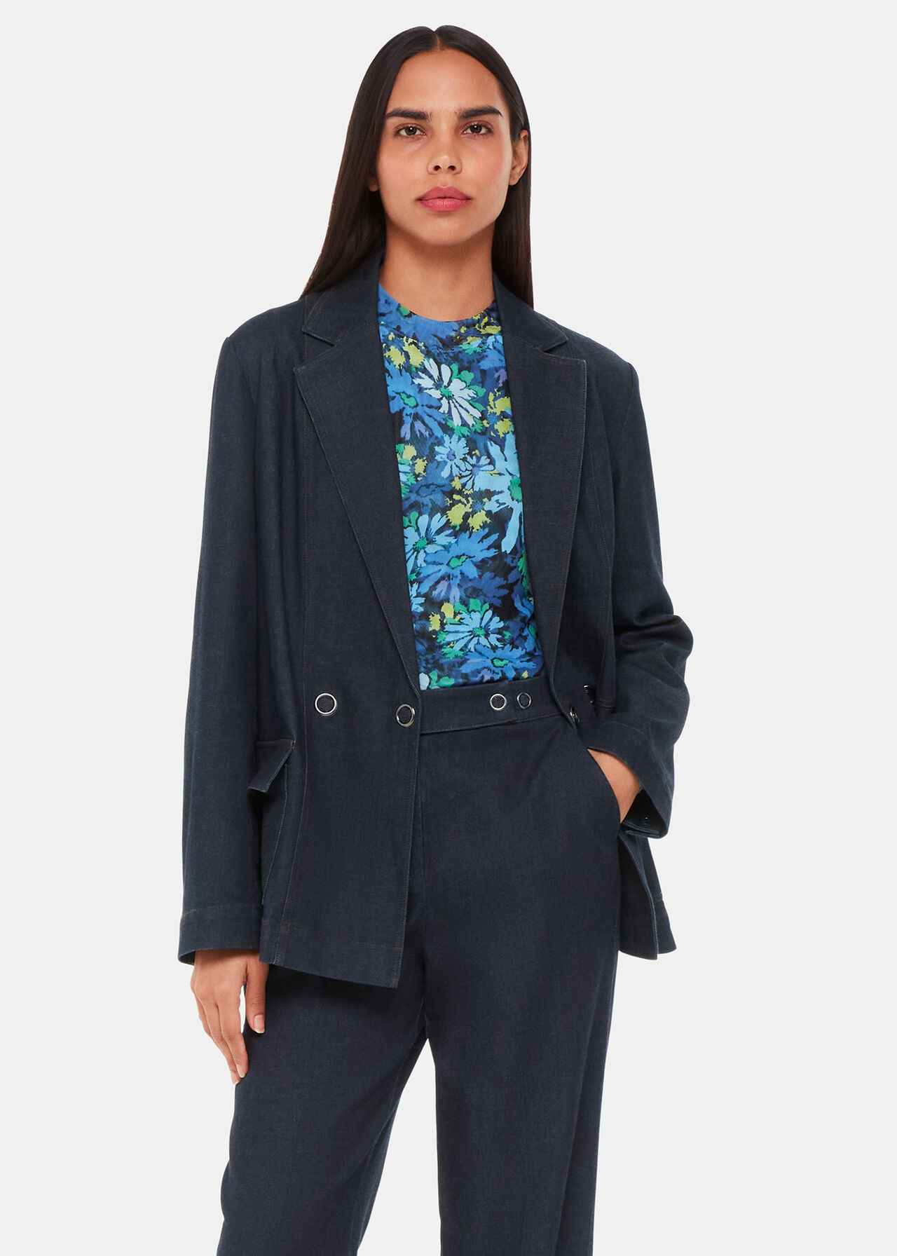 Joanna Denim Blazer