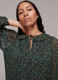 Stitched Floral Amoura Top