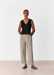 Bethany Barrel Leg Trouser
