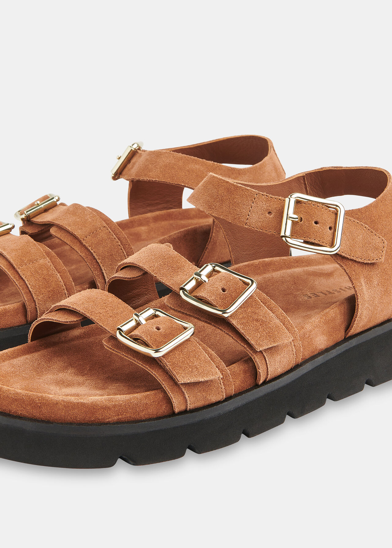 Jemma Triple Buckle Sandal