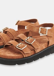 Jemma Triple Buckle Sandal