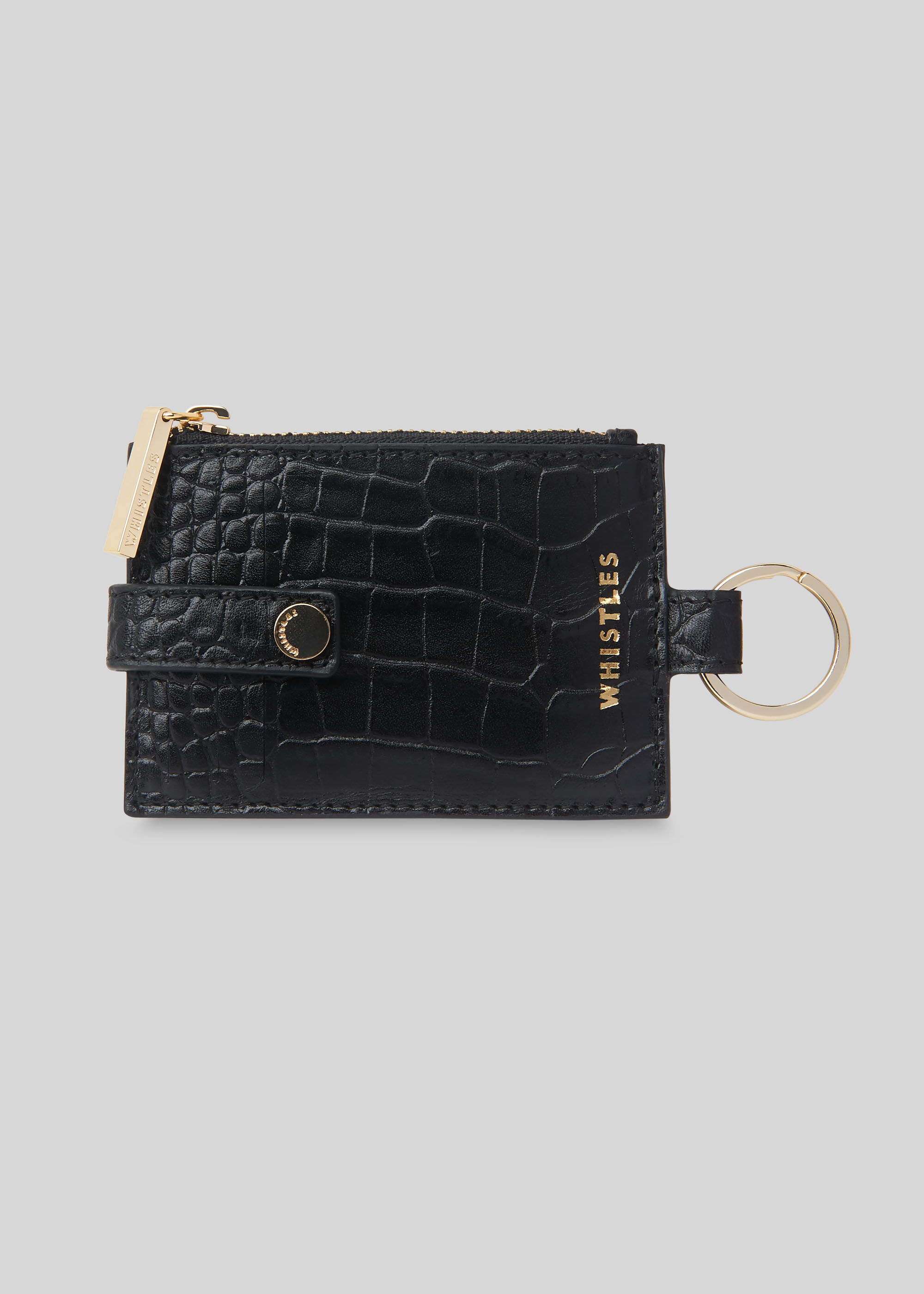 Keyring purse sale leather