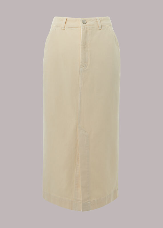Flo Denim Midi Skirt