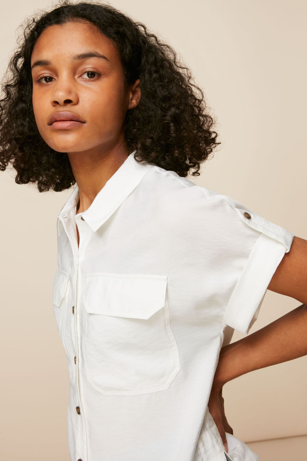 Elena Pocket Detail Shirt