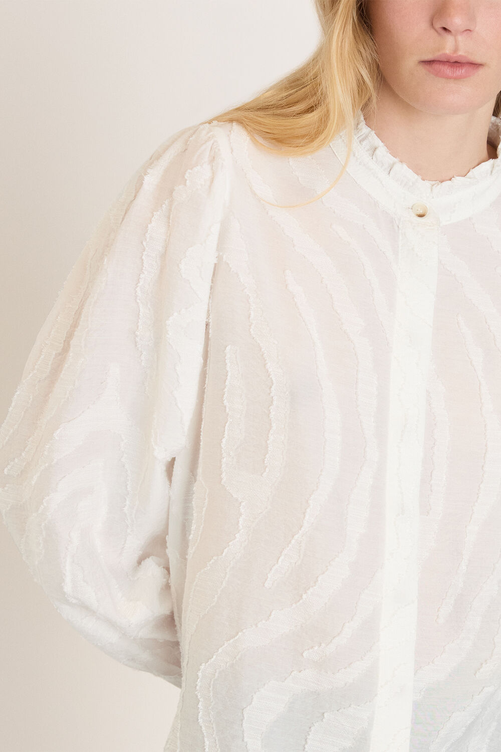 Animal Textured Shirt