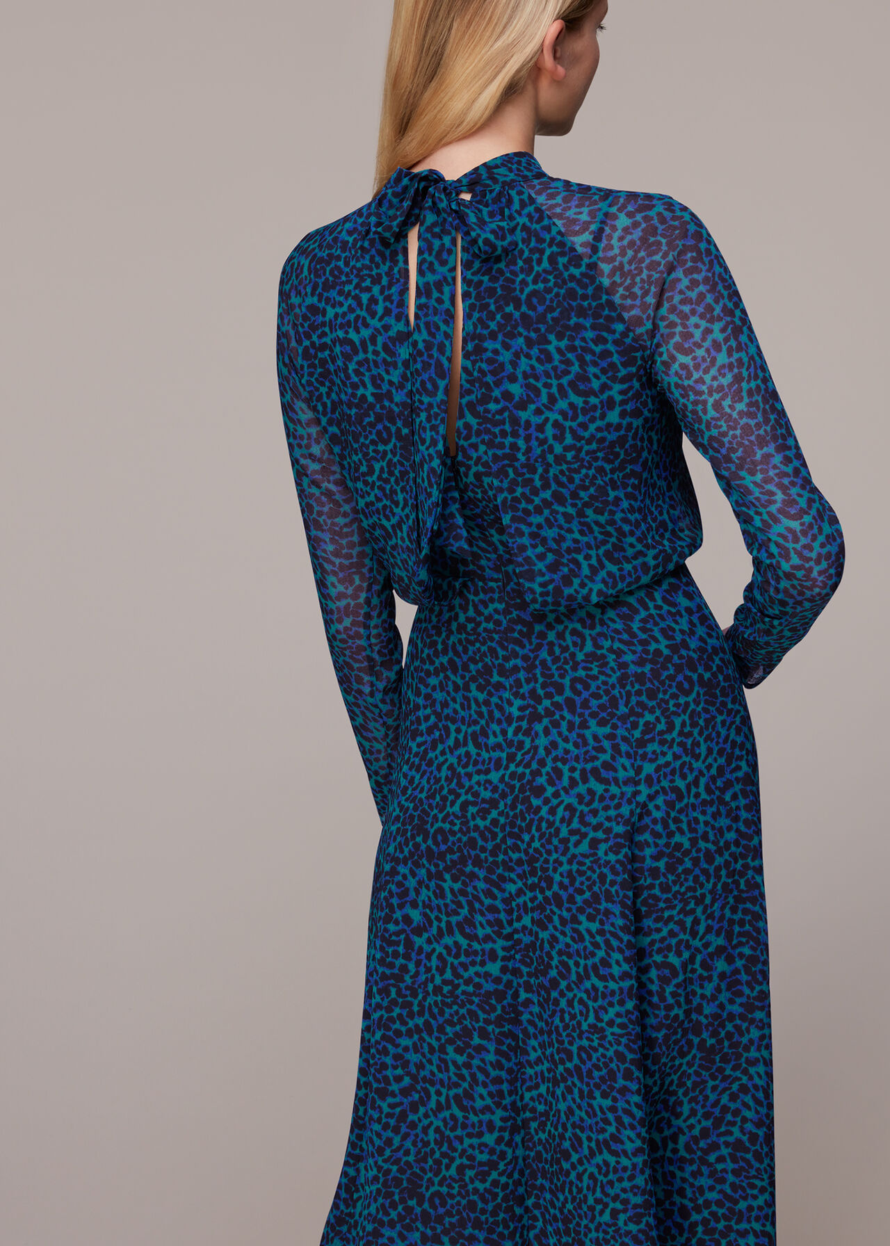 Forest Leopard Carlotta Dress