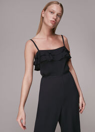 Mia Frill Detail Jumpsuit