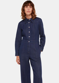 Western Denim Jumpsuit