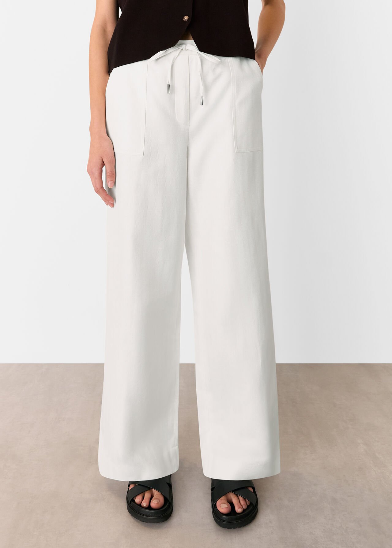 Leona Linen Blend Trouser