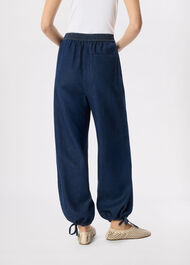 Tie Hem Balloon Trouser