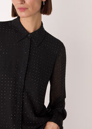 Hot Fix Sheer Shirt