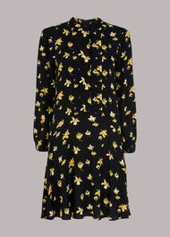 Falling Floral Flippy Dress