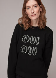 Oui Oui Logo Relaxed Sweat
