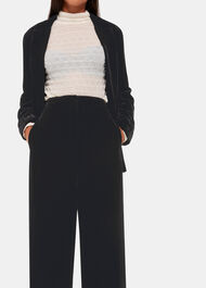 Full Length Velvet Trouser