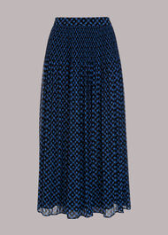 Gabriella Gingham Print Skirt