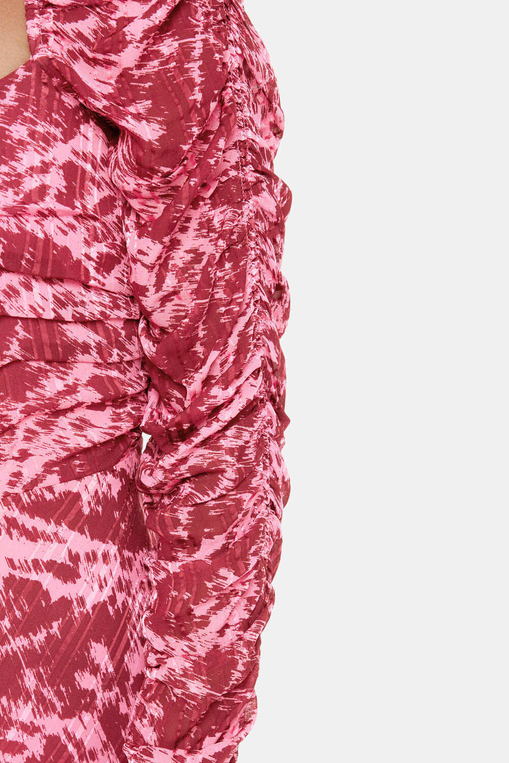 Jonie Sleek Texture Midi Dress