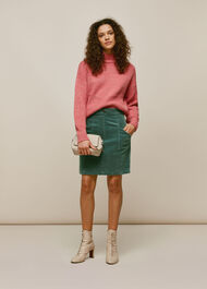 Billie Cord Skirt Sage Green