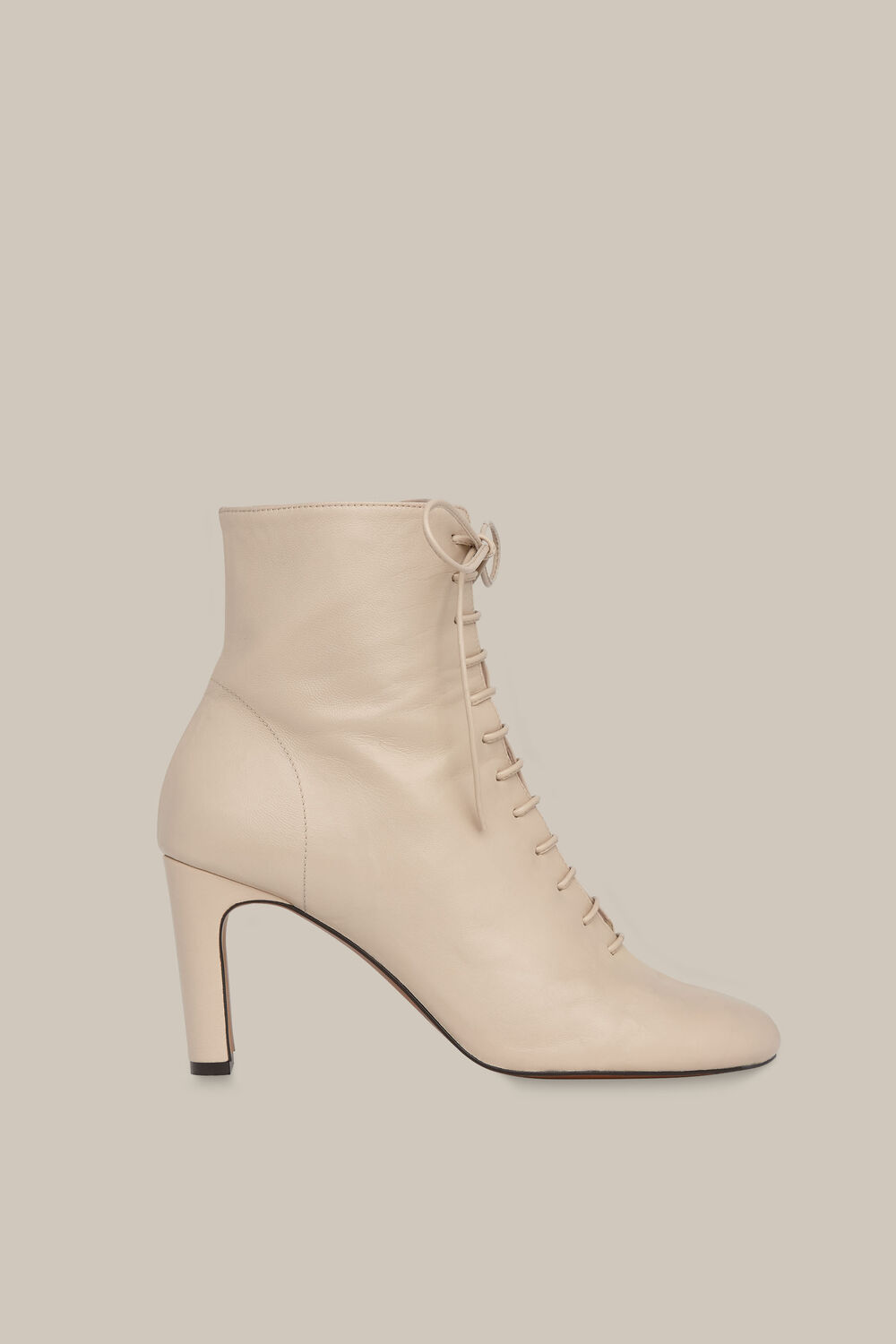 Dahlia Lace Up Boot Stone