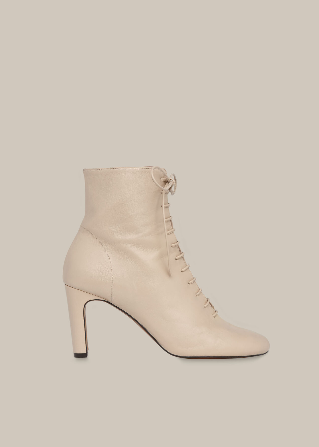 Dahlia Lace Up Boot Stone